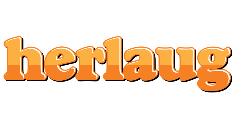 Herlaug orange logo