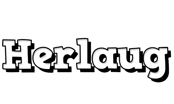 Herlaug snowing logo