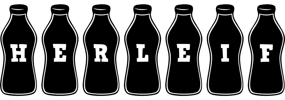 Herleif bottle logo