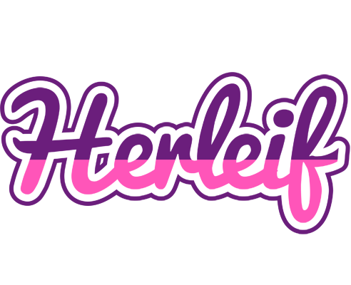 Herleif cheerful logo