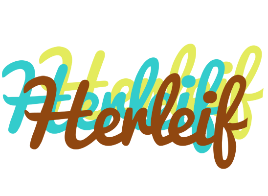 Herleif cupcake logo