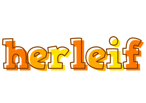Herleif desert logo