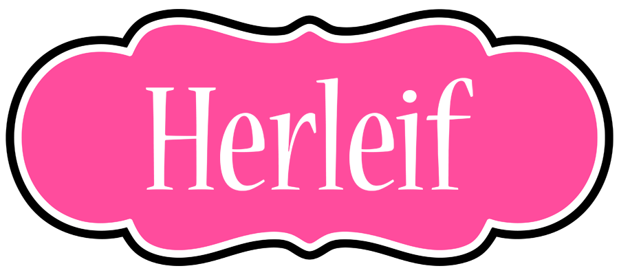 Herleif invitation logo
