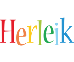 Herleik birthday logo