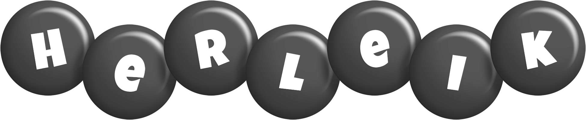 Herleik candy-black logo