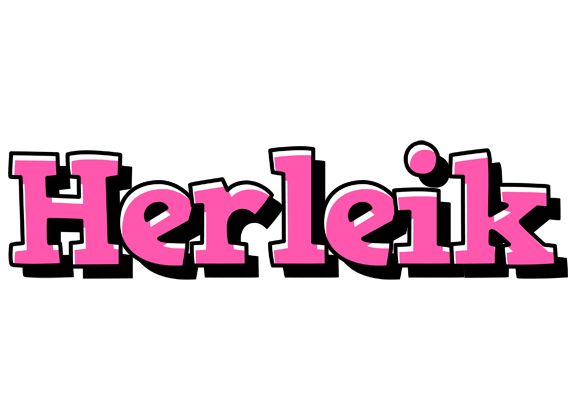 Herleik girlish logo