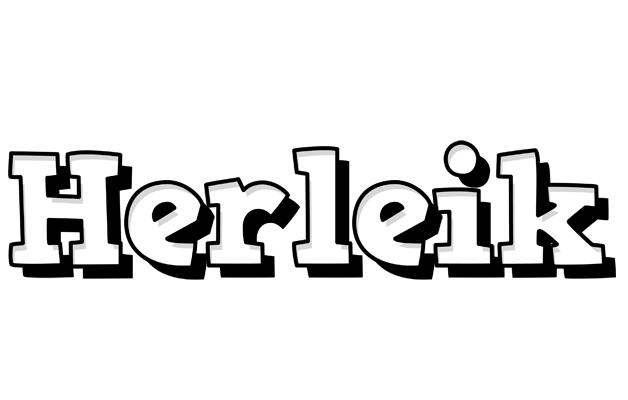 Herleik snowing logo