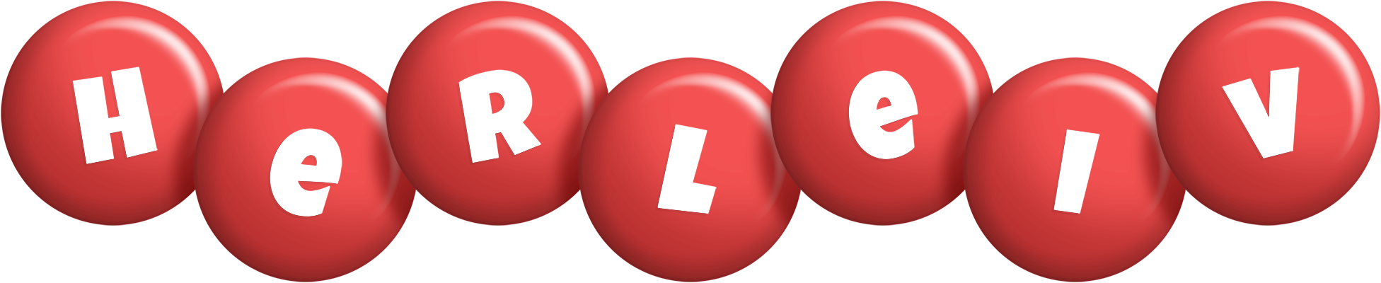 Herleiv candy-red logo