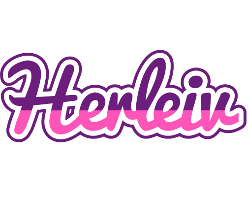 Herleiv cheerful logo