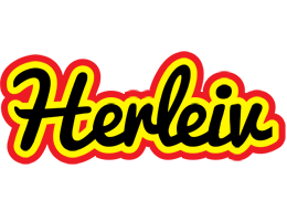 Herleiv flaming logo