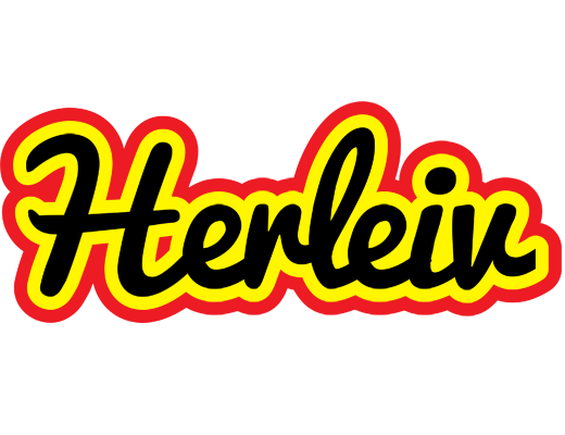 Herleiv flaming logo