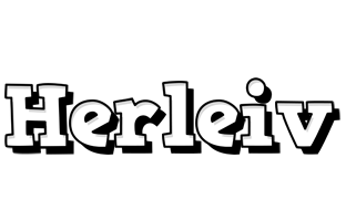 Herleiv snowing logo