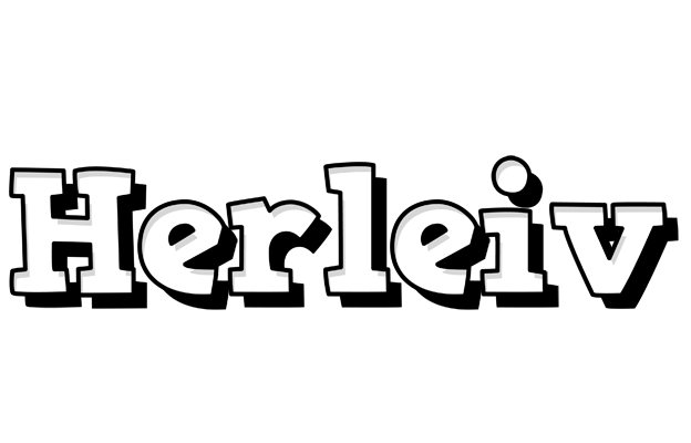 Herleiv snowing logo