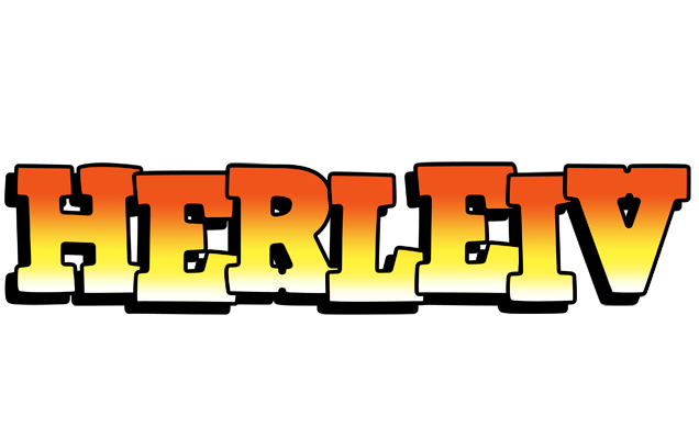 Herleiv sunset logo
