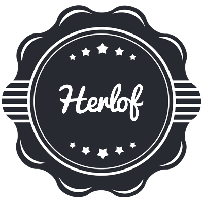Herlof badge logo