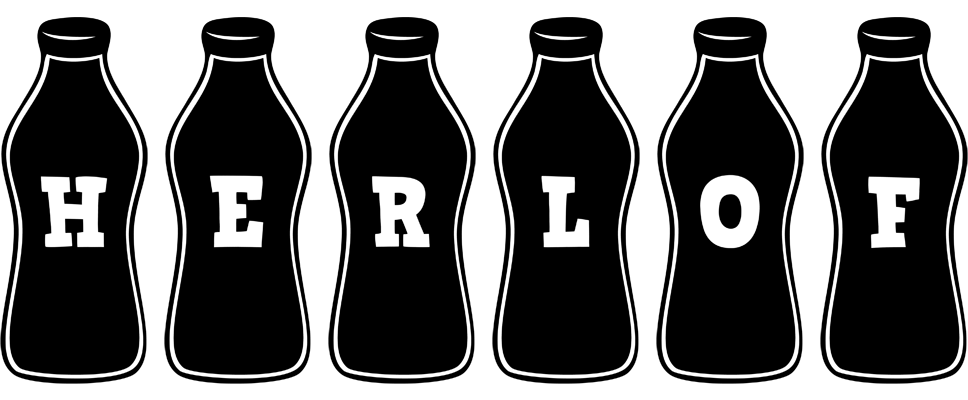 Herlof bottle logo