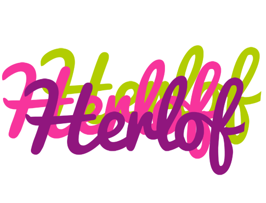 Herlof flowers logo