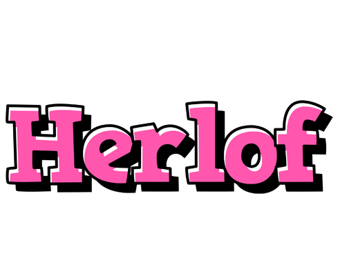 Herlof girlish logo