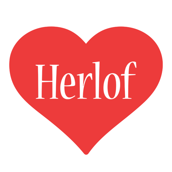 Herlof love logo