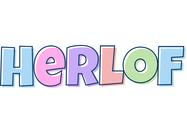 Herlof pastel logo