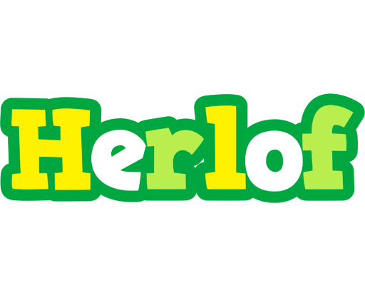 Herlof soccer logo