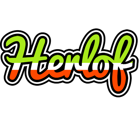 Herlof superfun logo