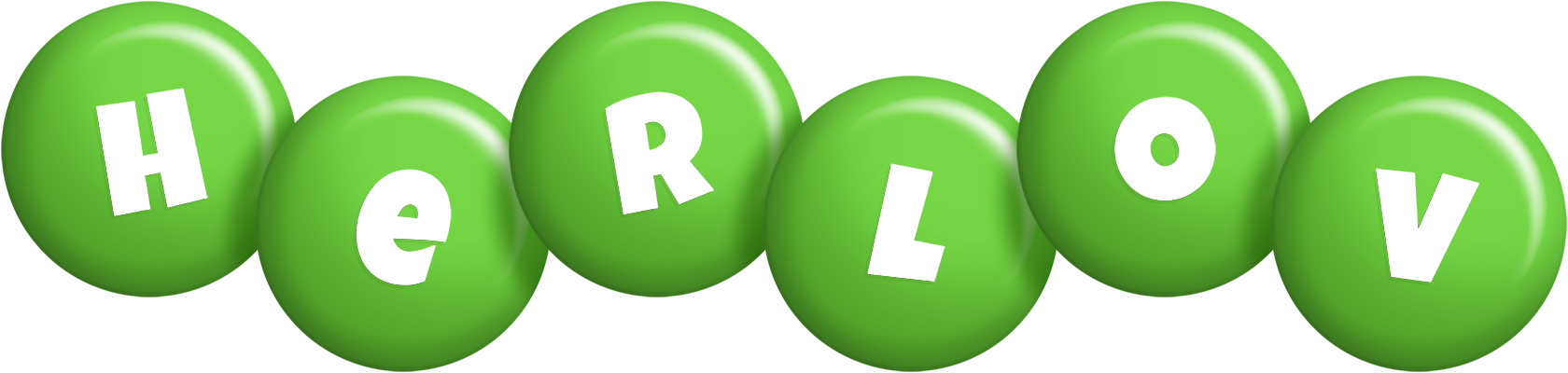 Herlov candy-green logo