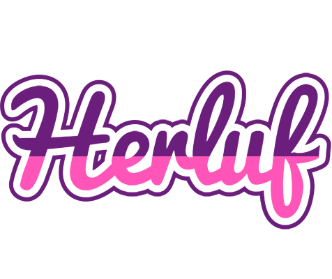 Herluf cheerful logo