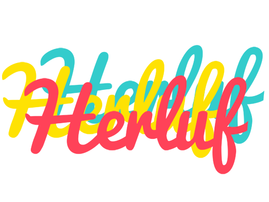 Herluf disco logo
