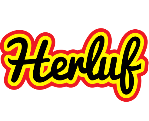 Herluf flaming logo