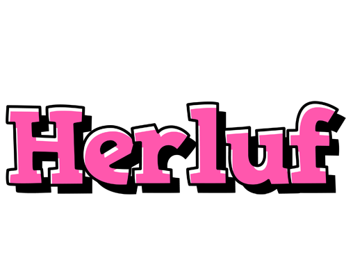 Herluf girlish logo