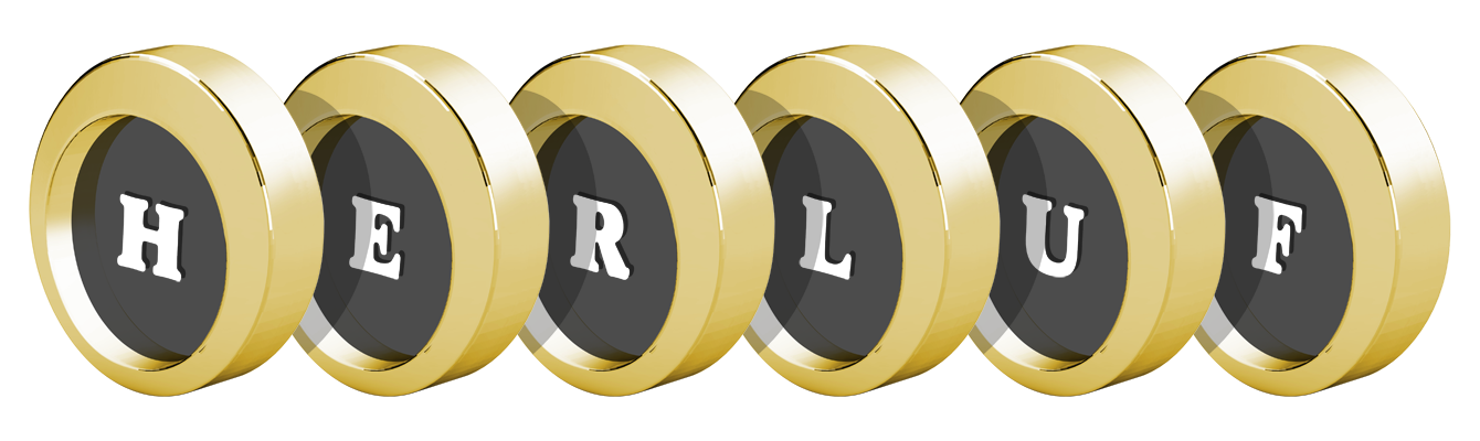 Herluf gold logo