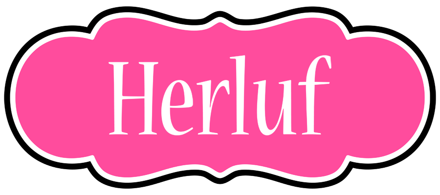 Herluf invitation logo