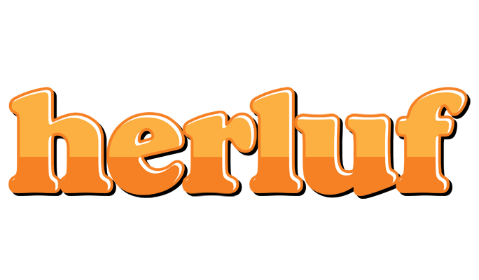 Herluf orange logo