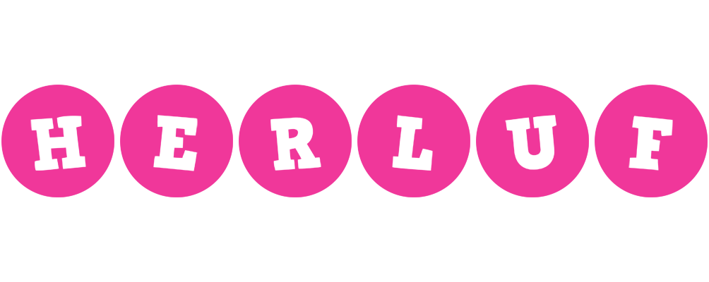 Herluf poker logo