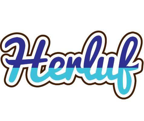 Herluf raining logo