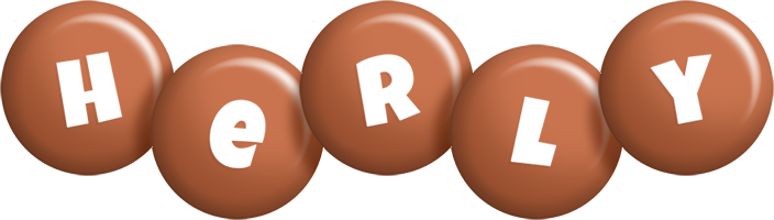 Herly candy-brown logo