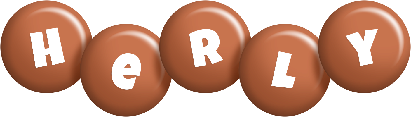 Herly candy-brown logo