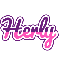 Herly cheerful logo