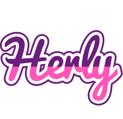 Herly cheerful logo