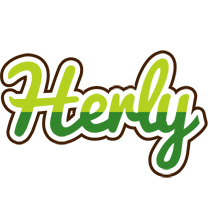 Herly golfing logo