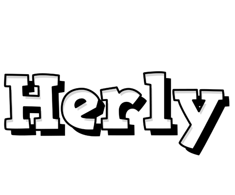 Herly snowing logo