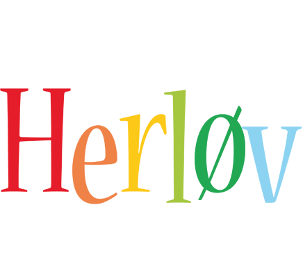 Herløv birthday logo