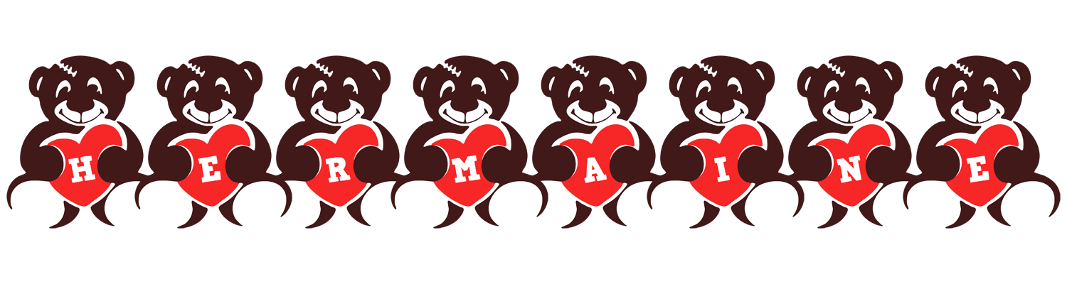 Hermaine bear logo