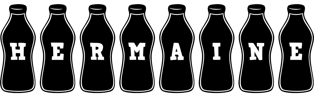 Hermaine bottle logo