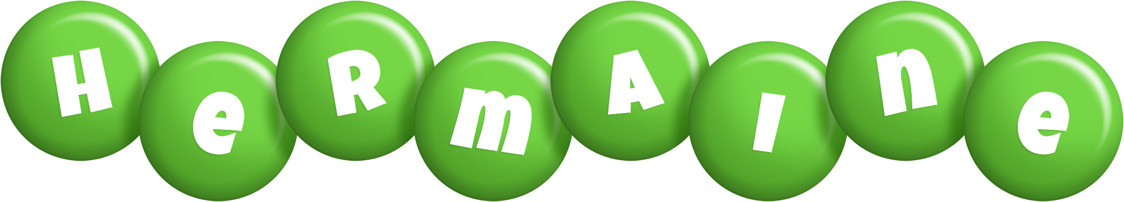 Hermaine candy-green logo
