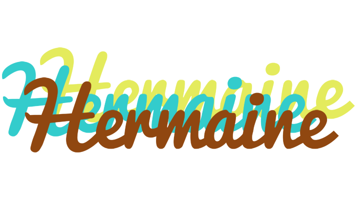 Hermaine cupcake logo