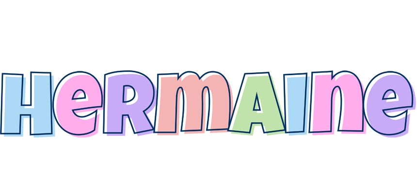 Hermaine pastel logo
