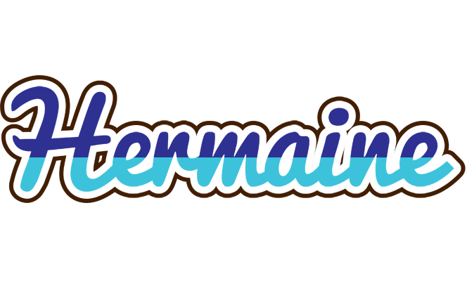 Hermaine raining logo