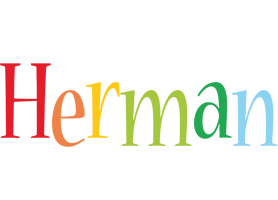 Herman birthday logo
